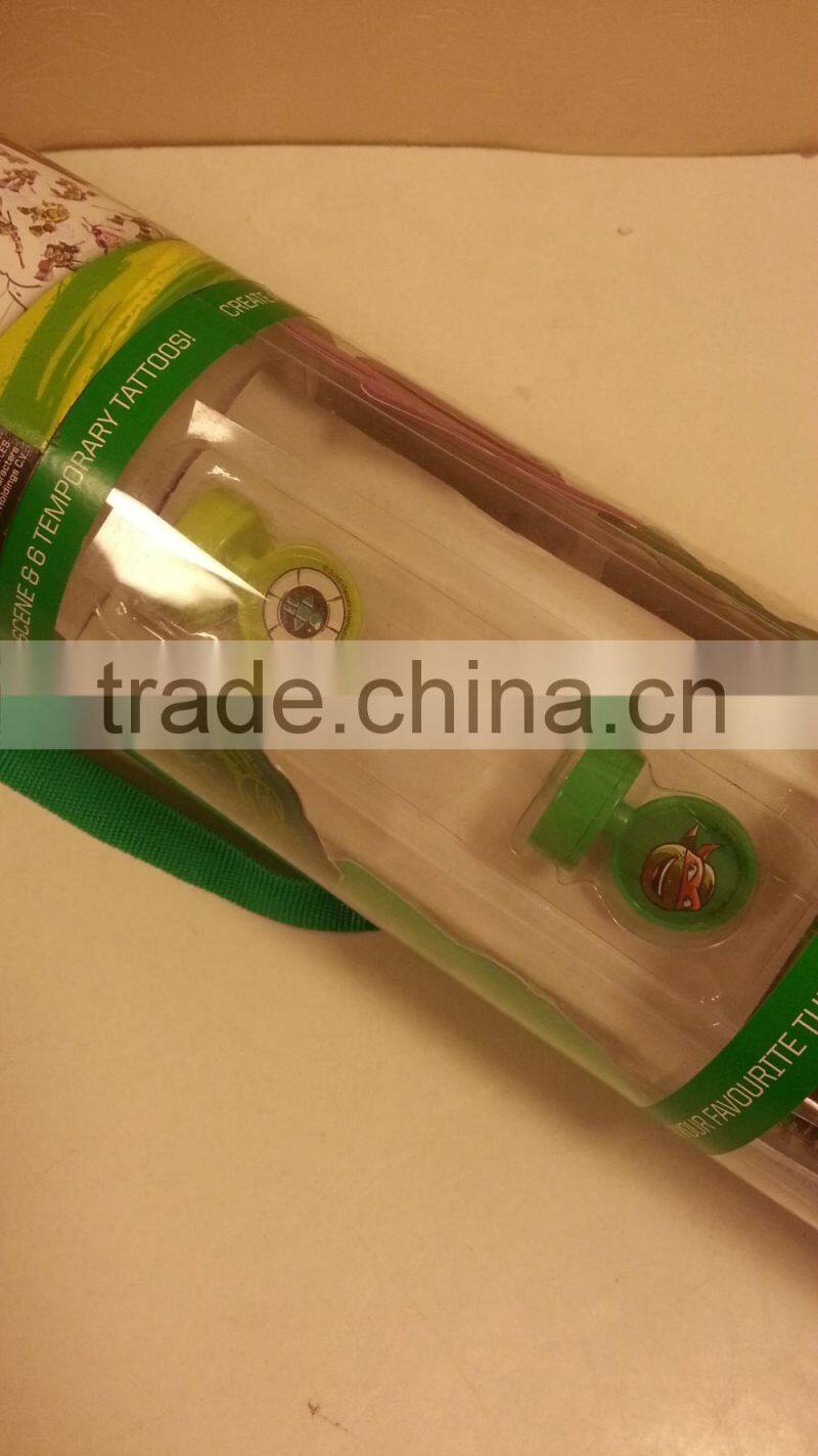 over 100pcs Tmnt Activity Tube Set