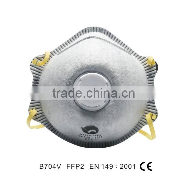 Disposable proof dust respirator with/without valve/N95/FFP1/2/3 face mask