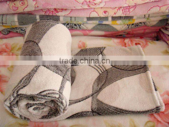 100% POLYESTER CORAL FLEECE