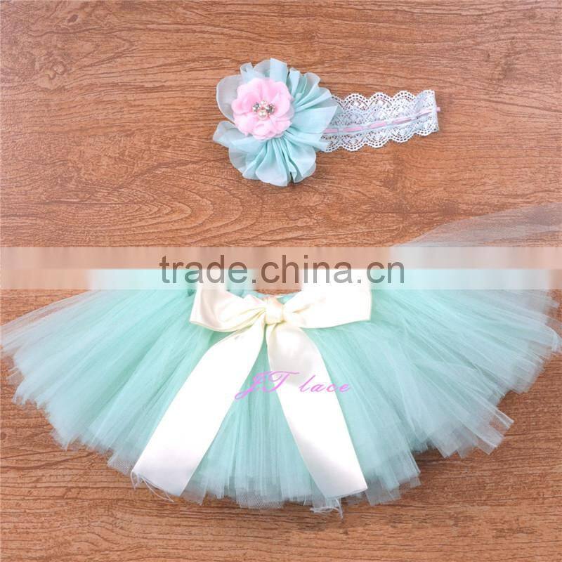 Brook Green TUTU set matching headband