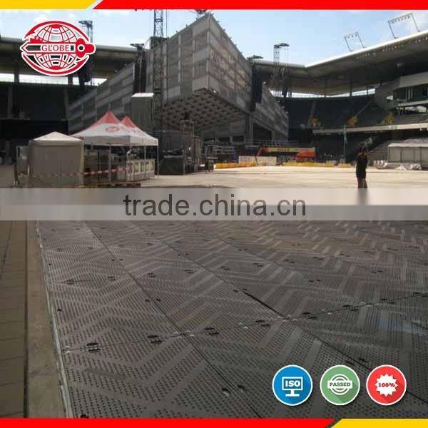 Factory Supply hdpe out-door ground mat/hdpe plastic road mat