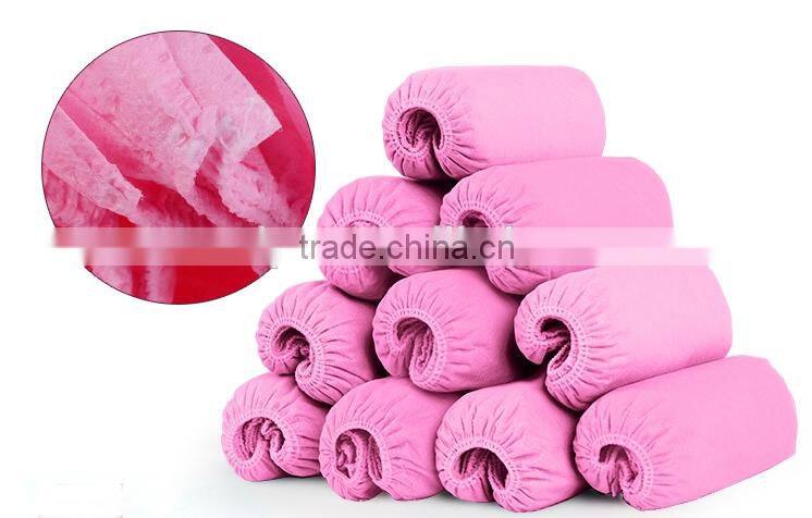 dust prevention non woven shoe cover with print