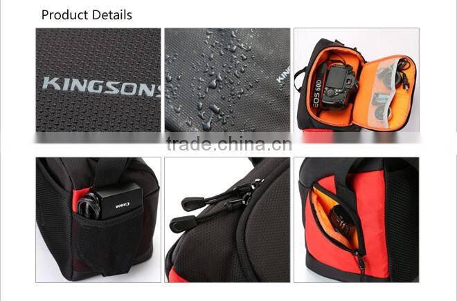 Fashion leather hidden camera bag