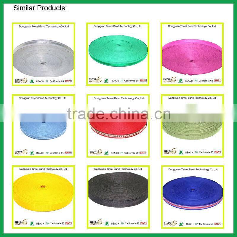 Adjustable polyester belt strap