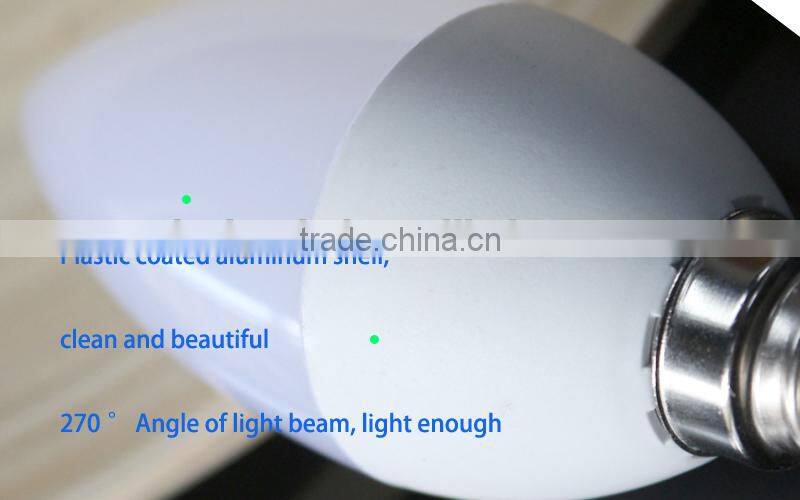 Hot sale DC 5v 3w Mini USB led bulb light with switch C37 E14 Lamp Led Bulb Candle Light