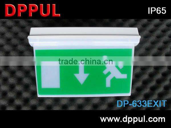 2016 Newest Emergency LED Exit Sign DP633ALExit