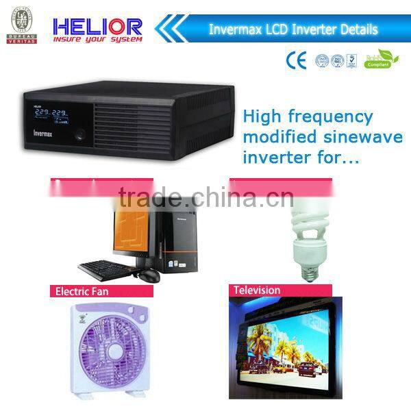Helior 1kw intelligent charging control inverter (Invermax LCD)