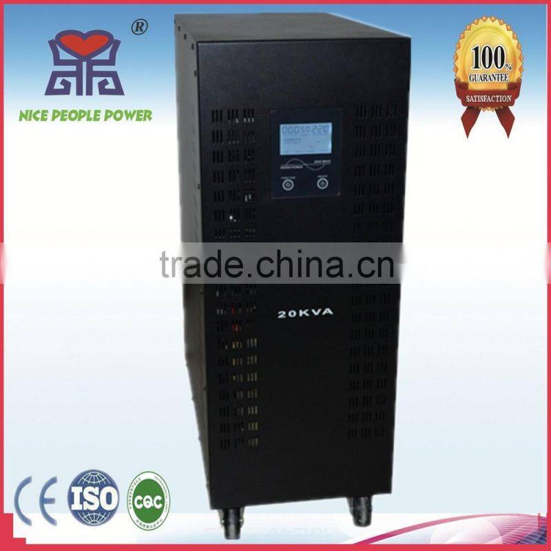 15kw,20kw DC to AC Power inverter with Charger Low Frequency Pure Sine Wave Inverter for grid solar system