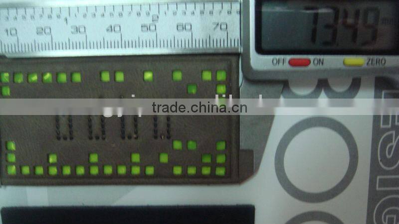 2014 adjustable dicty denim leather patch