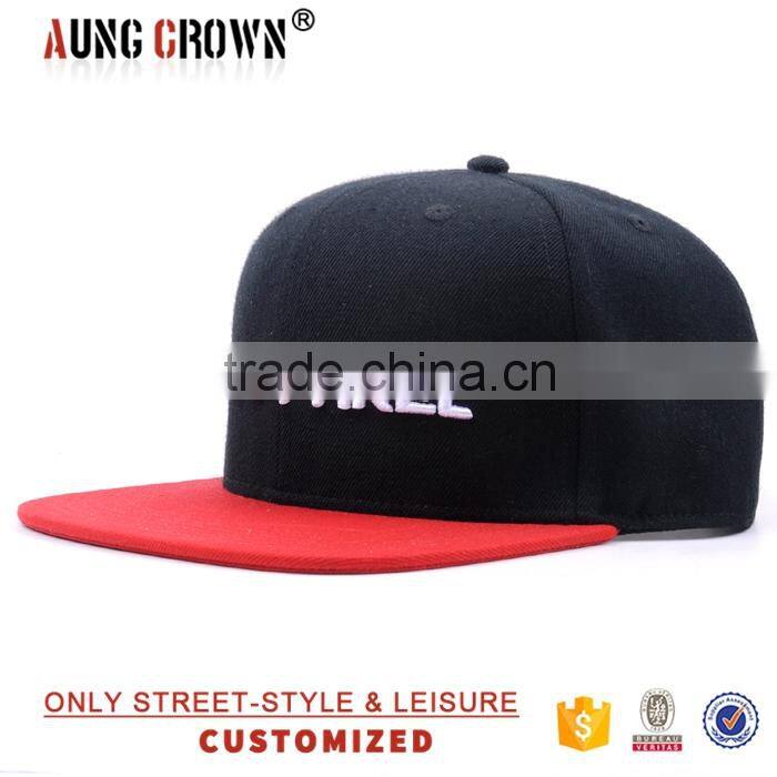 3d design custom snapback hat