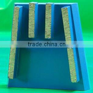 diamond wedge block for concrete/terrazzo/granite floor