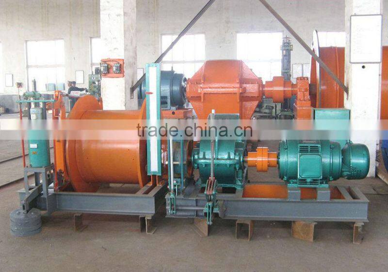 electric motor running drum mining winch for sale