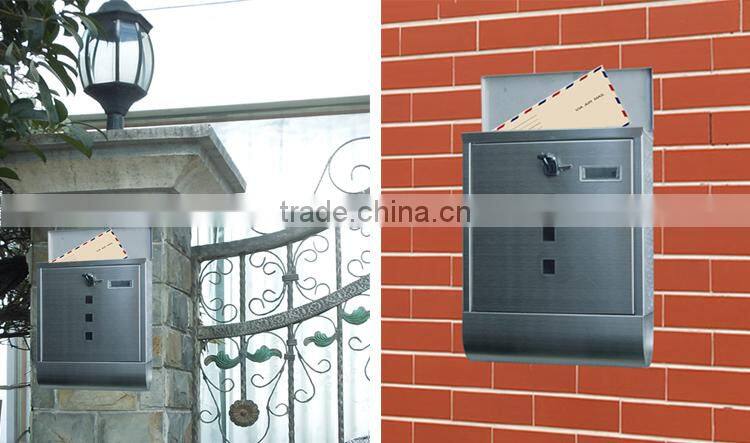 2015 hot letterbox wall mount