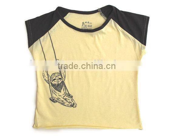 Fashion Top kids short sleeve wholesale boy t shirt