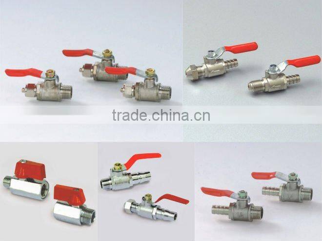 electroplated ball valve for water heating