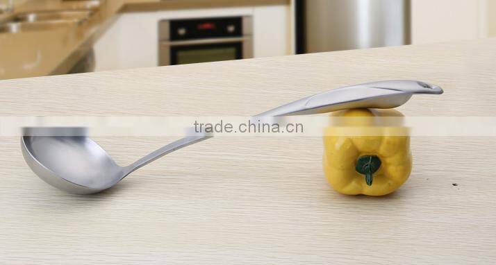 Mirror Finish Stainless Steel Kitchen Utensil 304 Serving Cooking Utensil Set