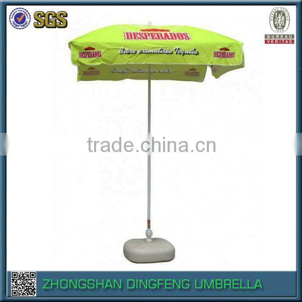 Advertising mini pagoda parasol umbrella parts with fiberglass dog