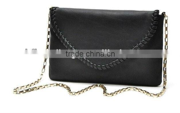Small square single shoulder handbag envelope style bag