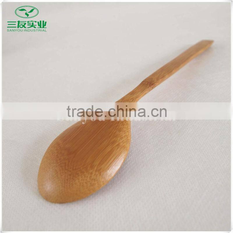 Top quality Different Patterns Natural Color Bamboo Spoon