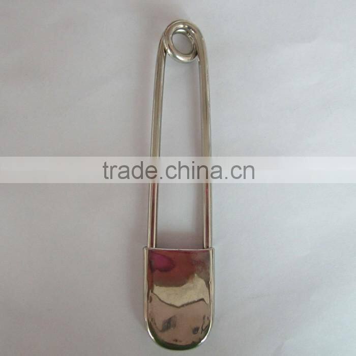 127mm 5 Inch Metal Laundry Silver Black Safety Pins Bulk