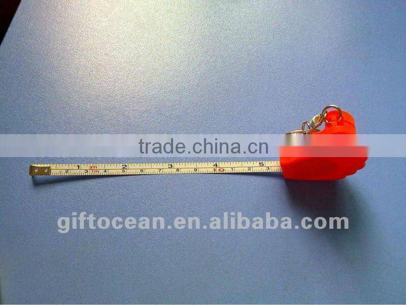 thumb shape 1m premium tape measure with keychain