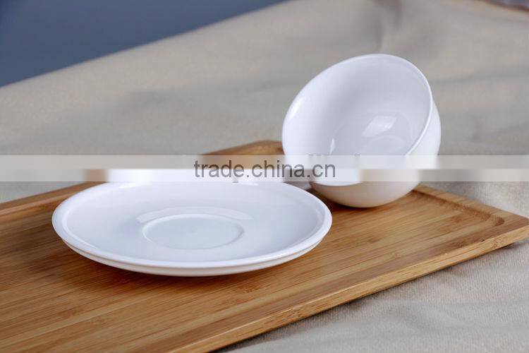 white chafing ceramic coffee cup with handle