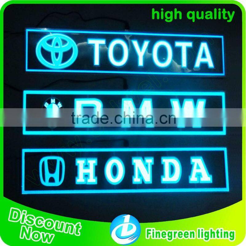 finegreen lighting outdoor car body lighting el sticker with magnetic