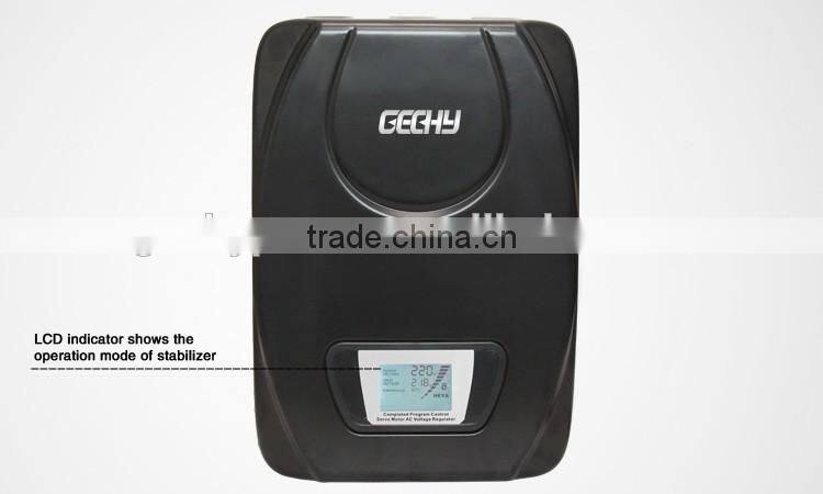 SDWII-4000VA-L 3000W servo motor Single Phase LCD display AC Automatic voltage regulator/stabilizer/AVR
