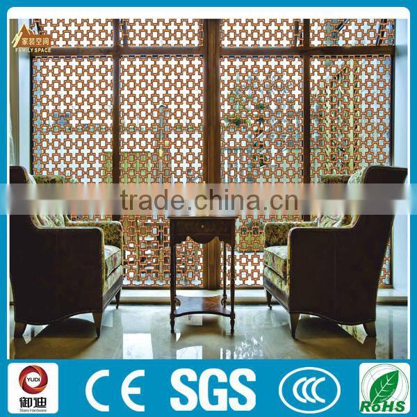 Hot sale laser cut soundproof room divider for commercial decoration