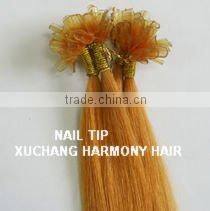 BEST popular blonde nail tip curly hair extensions