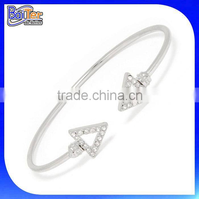 Custom Women Adjustable Cuff Bangle In 925 Sterling Silver Cuff Bracelet/Solid 925 Sterling Silver Bangle Bracelets Wholesale