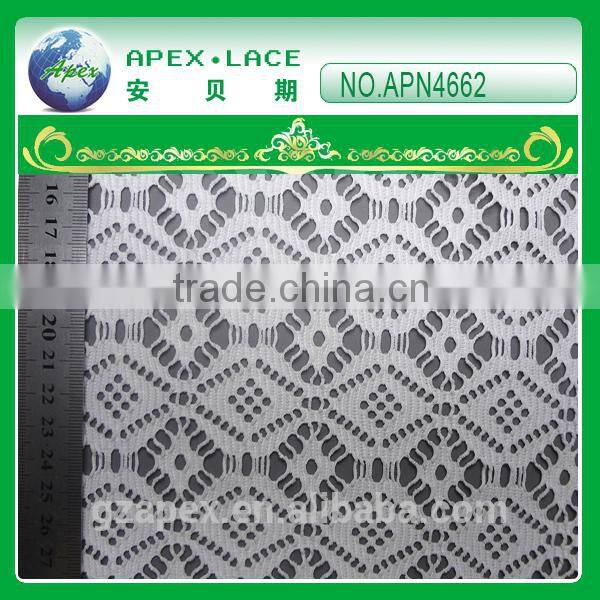 Good quality mesh nylon lace for wholesales