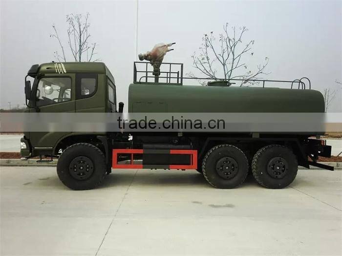 2015 best-selling China 6*6 water tank truck for sale