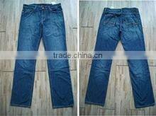 Wholesale 100% Cotton Indigo Fashion Biker Men's Denim Waistcoat