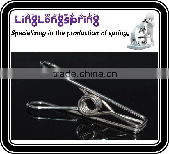 304 stainless steel metal torsion spring clip