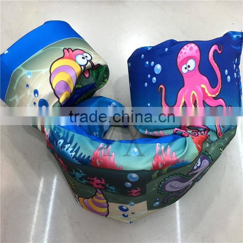 2016 A-bomb Kids Paddle Jumper Deluxe Life Jacket for swimming learning