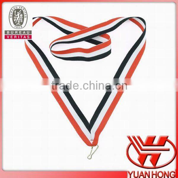 Countries Red/White/Black medal neck lanyard