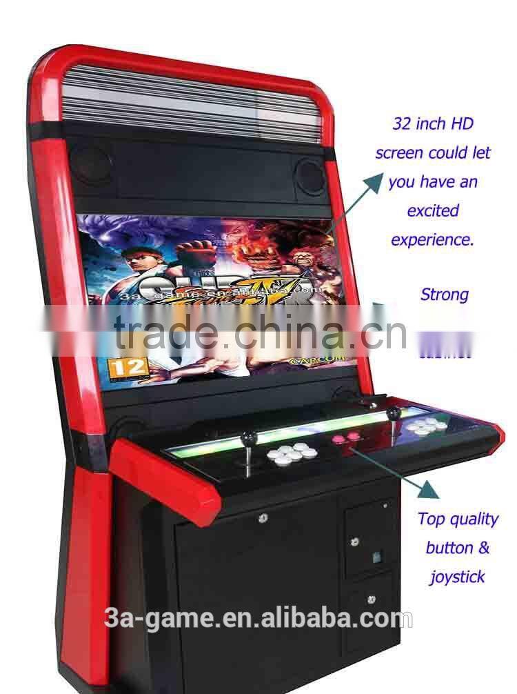 2016 Hot Sale Coin Operated Arcade Fighting Game Machine Super Street Fighter 4 for Sale