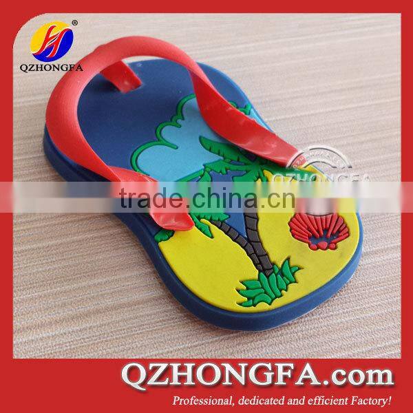 Funny Shaped Soft PVC Permanent Magnet Round Button