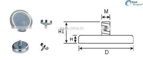 Ni coating super strong magnet holding