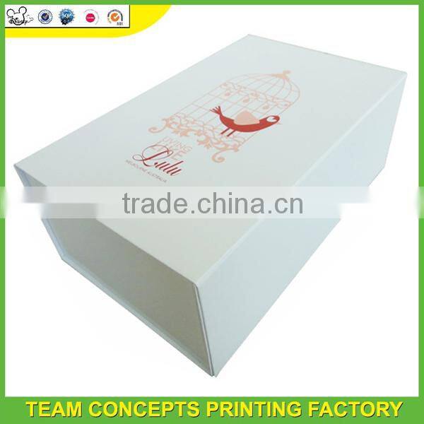 Fashionable patterns magnetic slide box packaging