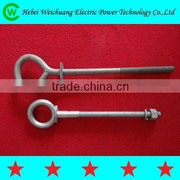 High Quality Forged Helix Screw Anchor Rod Overhead line fittings