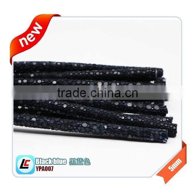 Thailand Galuchat round stingray leather cord for sale