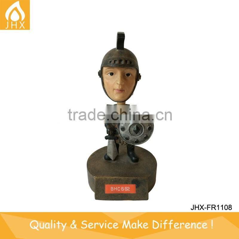 Equipment Into Fully Armed Warriors Bobblehead