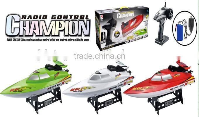 2016 new item hot selling remote control high speed boat toy