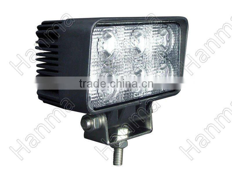 15W 4x4 rectangle truck led work light