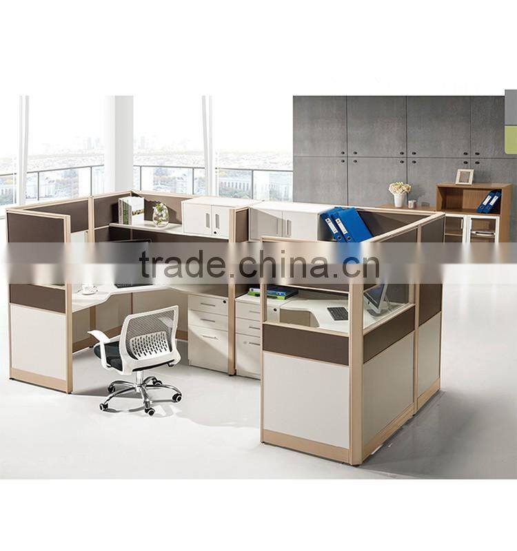 Full melamine office partition Simple design