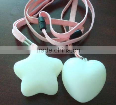 Halloween pumpkin with lanyard flashing led toy