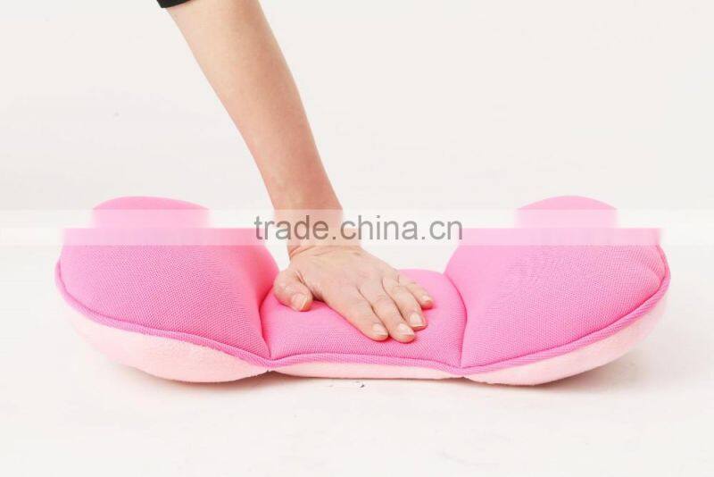 Colorful springy memory foam support cushion for desk work