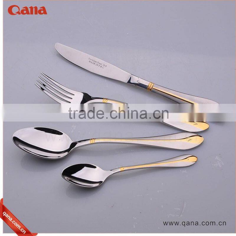 2017 new custom elegant stainless steel cutlery set